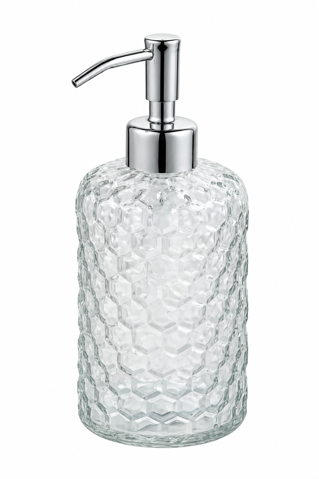 The Textured Glass Dispenser- 450 ml