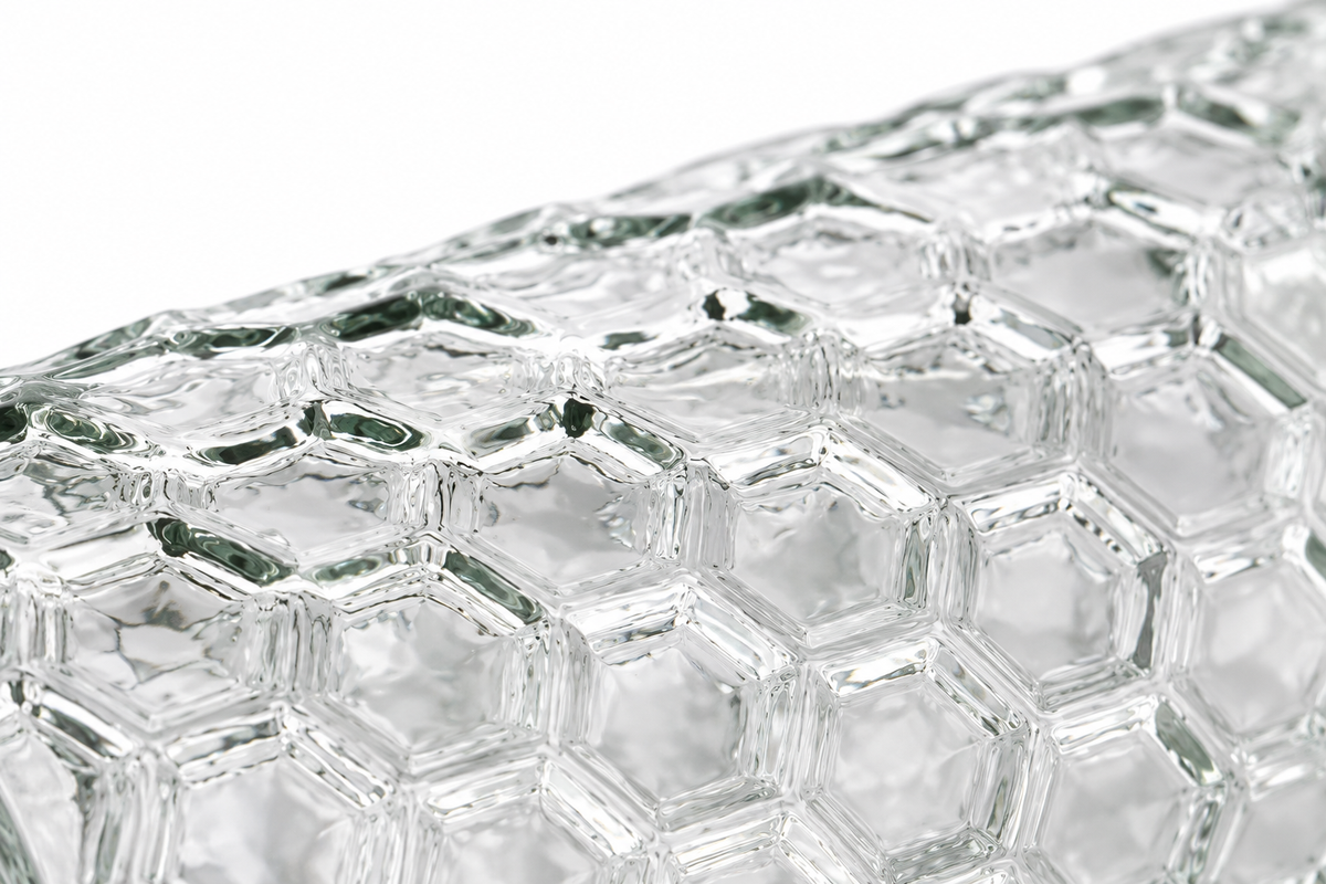 The Textured Glass Dispenser- 450 ml