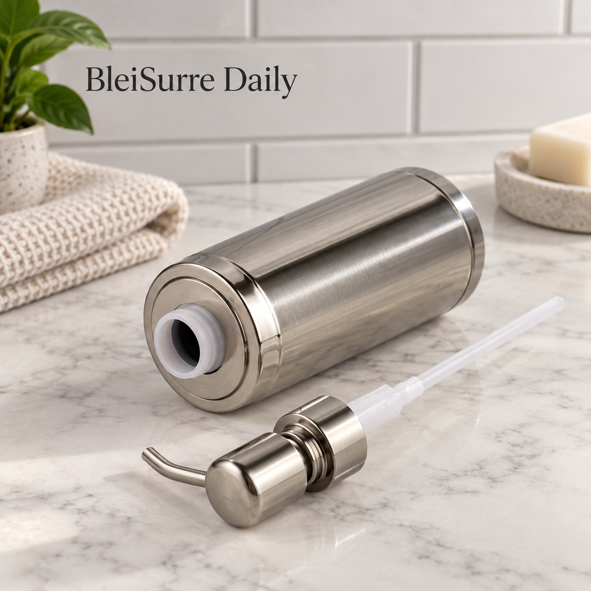 The Essential Stainless Steel Dispenser- 300ml
