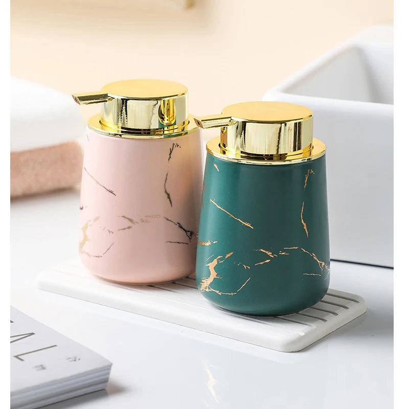 The Marble  Ceramic  Dispenser- 400ml